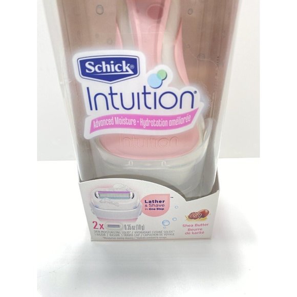 Schick Intuition 4 Blade Advanced Moisturizing Women’s Razor with Shea Butter - Picture 7 of 10